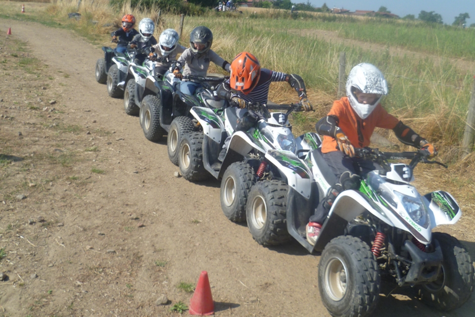 Initiation moto enfant Lyon, initiation quad enfant Lyon, moto enfant Lyon