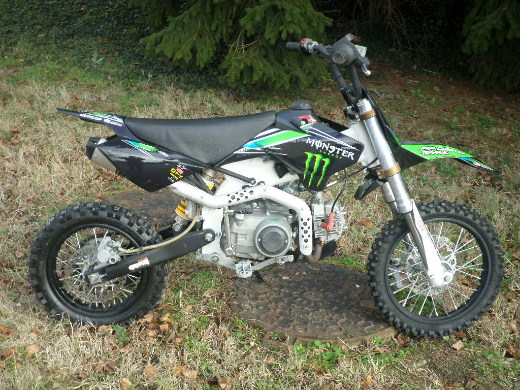 Mini moto cross 125cc a vendre - moto plein phare