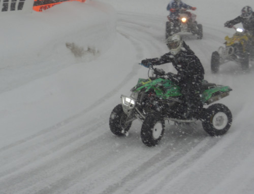 PILOTAGE QUAD SUR GLACE TROPHEE QUAD ICE TOUR ISOLA 2000