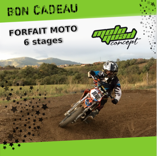 FORFAIT MOTO 6 stages